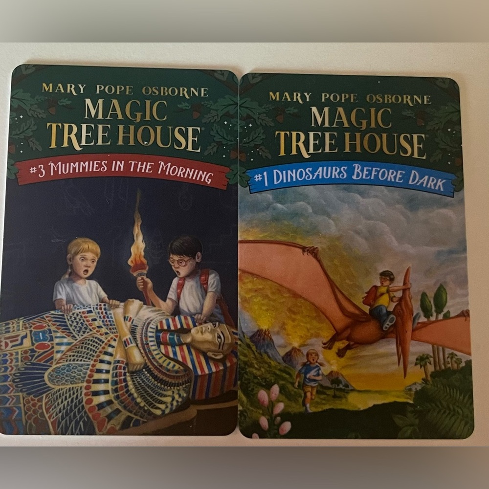 Magic treehouse yoto cards